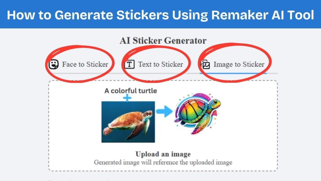 AI Sticker Generator Online Free - Design and download custom stickers easily with AI-powered tools