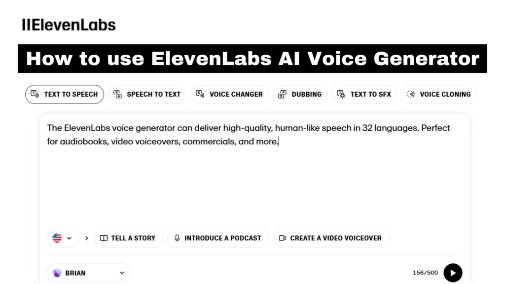 How to use ElevenLabs AI Voice Generator Free and Paid?