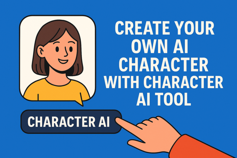 Custom AI character creation screen on Character AI